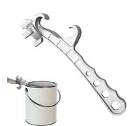 Apriscatole per secchio e lattina - Chiave per rimozione coperchio in metallo robusto, strumento manuale per secchi e barattoli da 5 galloni, strumento multifunzione per cucina, officina, uso