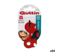 Apriscatole Quttin Rosso Farfalla Pieghevole 7 x 4 x 0,3 cm [24 Unità]