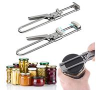Apriscatole regolabile in acciaio inox, 2026 nuovo apriscatole manuale multifunzionale per mani deboli, presa facile da impugnare per coperchio barattoli, utensile da cucina (3)