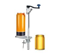 Apriscatto di lattina industriale di altezza regolabile, apri bancanca manuale pesante con lama in acciaio inossidabile per grandi lattine, uso commerciale e domestico argento 75cm/29.5in