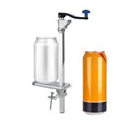 Aprisinatore di panca pesante, apri del manuale in acciaio inossidabile con base in acciaio per lattine di grandi dimensioni, altezza regolabile per cucine commerciali argento 59cm/23in