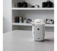 Apritende elettrico automatico con telecomando compatibile con asta romana a forma di U e binari a forma di I, in plastica bianca, ricaricabile, per sei mesi, installazione semplice (1 pezzo TU)