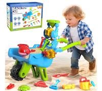 Apritsce Carriola Giochi Sabbia Bambin, Versatile Giochi Spiaggia Bambini, Giochi da Spiaggia per Bambini