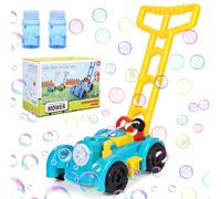 Apritsce Sparabolle di Sapone, Tagliaerba Giocattolo Macchina Bolle di Sapone Automatico, Bubble Maker Giocattoli per bambini, Macchina Spara Bolle per Matrimonio Compleanno Festa