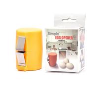 Apriuova -pratico separatore per uova crude,Facile da rompere per uova sode, tagliauova in acciaio inox per taglio pulito,utensile da cucina per colazione, cucina e cottura.