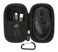 Aproca Custodia per mouse da gioco wireless Logitech G309 G305 Lightspeed - Nero