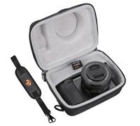 Aproca Custodia protettiva da viaggio rigida, per fotocamera digitale mirrorless Sony Alpha a6000, Grigio scuro versione aggiornata, Da viaggio