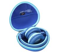 Aproca Custodia rigida blu per cuffie Bluetooth iClever BTH12 per bambini