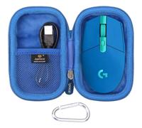 Aproca Custodia rigida portatile blu, per mouse da gioco wireless Logitech G305 Lightspeed
