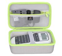 Aproca Custodia rigida portatile grigia, per etichettatrice portatile Brother P-Touch PTH110BP e nastri per etichette (solo custodia)