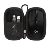 Aproca Custodia rigida portatile nera, per mouse da gioco wireless Logitech G305 Lightspeed