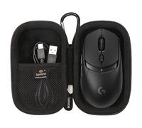 Aproca Custodia rigida portatile nera, per mouse da gioco wireless Logitech G309 Lightspeed