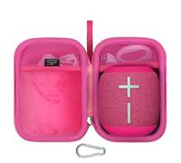 Aproca Custodia rigida portatile rosa per Ultimate Ears WONDERBOOM 4 / WONDERBOOM 3 altoparlante Bluetooth portatile impermeabile e accessori