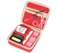 Aproca Custodia rigida portatile rossa, per etichettatrice senza inchiostro NIIMBOT B21, stampante portatile per etichette e nastri per etichette