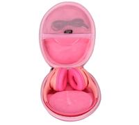 Aproca Pink Hard Storage Case for Belkin SoundForm Mini - Wireless Bluetooth Headphones