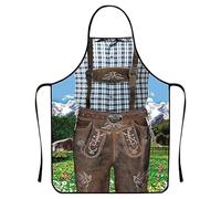 Apron di Oktoberfest, grembiule 'Oktoberfest per donne - Gonna in costume da costume in costume in 3D | Abiti tedeschi con tasche comode per lo stoccaggio, donne