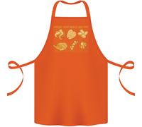 Apron In Cotone 100% Organico Per BBQ Con Pollo Divertente