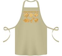 Apron In Cotone 100% Organico Per BBQ Con Pollo Divertente