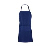 Aprons for Women with Pockets - Adjustable Bib Aprons, Water and Oil Resistant Chef Apron with Two Pockets, Unisex Cooking Apron for Baking, Grilling, BBQ Cleaning, Gardening, Home Kitchen, and Works