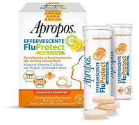 Apropos Effervescente C FluProtect Integratore per il Sistema Immunitario 20 Compresse