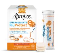 APROPOS FLUPROTECT EFFERVESCENTE C 20 COMPRESSE
