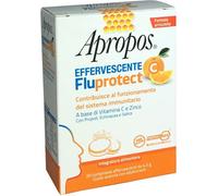 APROPOS FLUPROTECT EFFERVESCENTE C 20 COMPRESSE