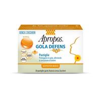 Apropos Gola Defens Pro 20 pastiglie Arancia Senza Zuccheri