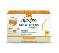Apropos gola defens pro 20 pastiglie miele limone