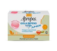 Apropos Pastiglie Gola Defens Pro Junior Panna e Fragola – 20 pastiglie
