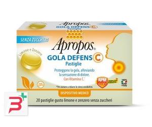 APROPOS GOLA DEFENS C LIMONE/ZENZERO 20 PASTIGLIE