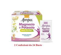 APROPOS MAGNESIO E POTASSIO S/Z 2 CONFEZIONI DA 24 BUSTE