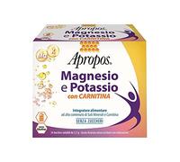 APROPOS Magnesio E Potassio Con Carnitina 24 Bustine - Integratore Energizzante