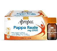 Apropos Pappa Reale 1000 Mg Integratore di Pappa Reale Con Miele D'Acacia 10 Flaconcini