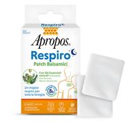 Apropos Respiro - Patch Balsamici con Oli Essenziali Naturali, 6 cerotti