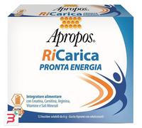 Desa Pharma Integratore Apropos Ricarica Pronta Energia 12 bustine da 6 g