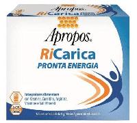 Apropos Ricarica Pronta Energia Integratore 12 Bustine