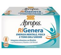 APROPOS Rigenera Energia Mentale, Fisica e Tono dell'umore 10 flaconcini