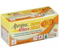 2X APROPOS PAPPA REALE 500 mg - 20 Flaconcini da 10 ml - Integratore Alimentare