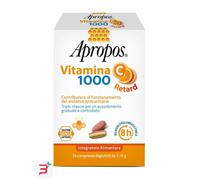 APROPOS VITAMINA C 1000 A RILASCIO PROLUNGATO 24 COMPRESSE DEGLUTIBILI