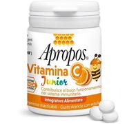 Apropos Vitamina C Junior 30 Compresse Integratore per Sistema Immunitario dei Bambini Gusto Arancia