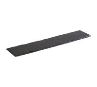 APS 00945 ardesia naturale, 47 x 10 cm, spessore 5 mm, con piedini antiscivolo