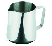 APS 10331 - Boccale per acqua in acciaio INOX lucidato e satinato, Ø 12 x 16,5 cm, 1,30 l