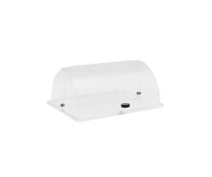 APS 11061 GN - Copertura avvolgibile adatta per contenitori da 1/2 GN, facile da aprire e chiudere, manico nero in zinco pressofuso, made in Germany