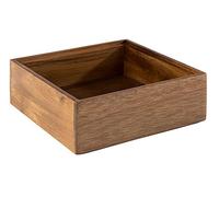 APS 11650 Woody Acacia - Scatola in legno, dimensioni interne: 13 x 13 cm