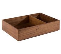 APS 11651 Woody Acacia - Scatola in legno, dimensioni interne: 13 x 13 cm