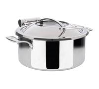 APS 12330 Chafing Dish, 4 pezzi, Ø 30,5 cm, altezza 17,5 cm, acciaio inox 18/8