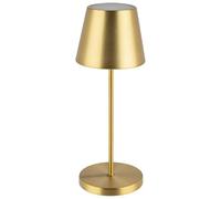 APS 17008 "MERLE Lampada da tavolo USB-C wireless, temperatura colore e luminosità regolabili, protezione contro gli spruzzi d'acqua IP 54, incl. dock station e telecomando, oro