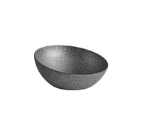 APS 30015 - Ciotola in alluminio con rivestimento antiaderente, Ø 26,5 cm, 1,9 litri, colore: Nero/Argento
