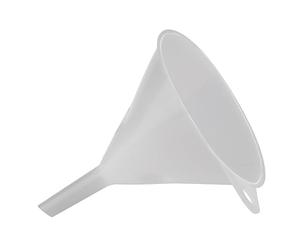APS 30068 Imbuto, Ø 12 cm, altezza 14,5 cm, diametro passaggio 12 mm, plastica (PE), bianco, Made in Germany