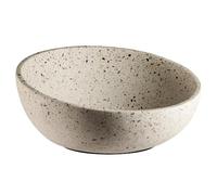 APS 30082 Ciotola decorativa/ciotola per frutta TERRAZZO - cemento, Ø 29,5 cm, H: 8,5/14,5 cm, 2,5 litri, effetto terrazzo